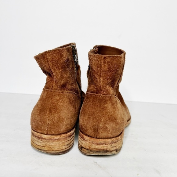 Kork-Ease Giba Ankle Suede Tan Brown Boots Booties Size 8 Women’s - Picture 2 of 8